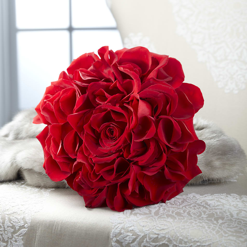 Composite Rose Bouquet – The Florist Ltd, Denton TX