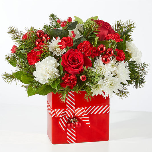 Presents Under the Tree Bouquet –  The Florist Ltd, Denton TX