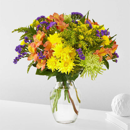 Marmalade Skies Bouquet –  The Florist Ltd, Denton TX