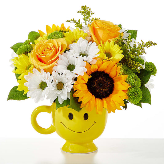 Be Happy Bouquet –  The Florist Ltd, Denton TX