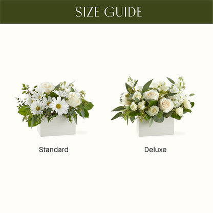 Fresh Linen Box Bouquet –  The Florist Ltd, Denton TX