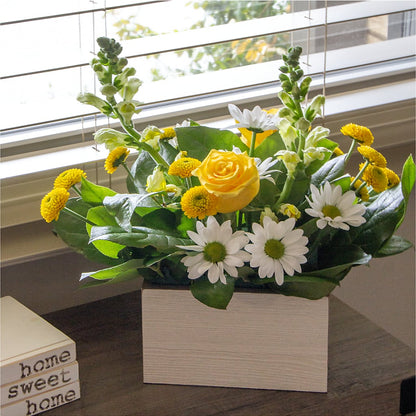Sun Salutation Box Bouquet –  The Florist Ltd, Denton TX