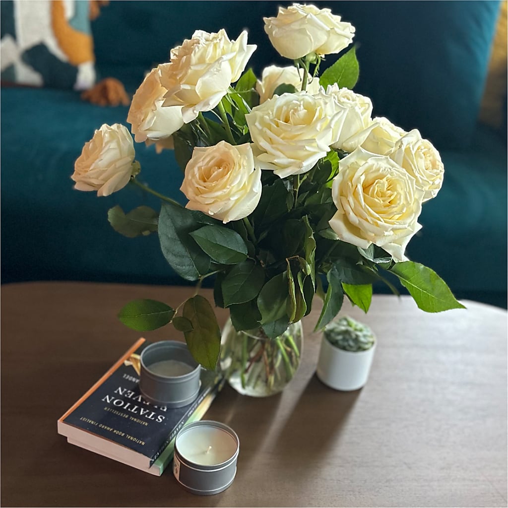 Long Stem Yellow Rose Bouquet –  The Florist Ltd, Denton TX
