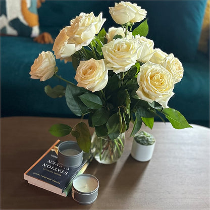 Long Stem Yellow Rose Bouquet –  The Florist Ltd, Denton TX