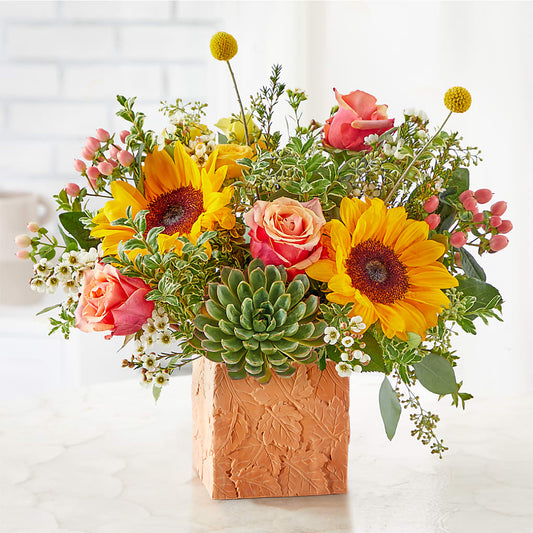 Sunflower Season Bouquet –  The Florist Ltd, Denton TX