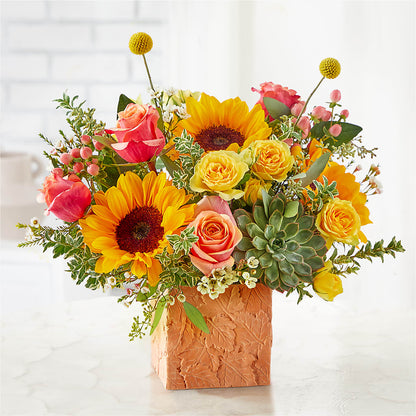 Sunflower Season Bouquet –  The Florist Ltd, Denton TX