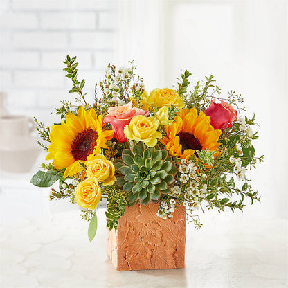 Sunflower Season Bouquet –  The Florist Ltd, Denton TX