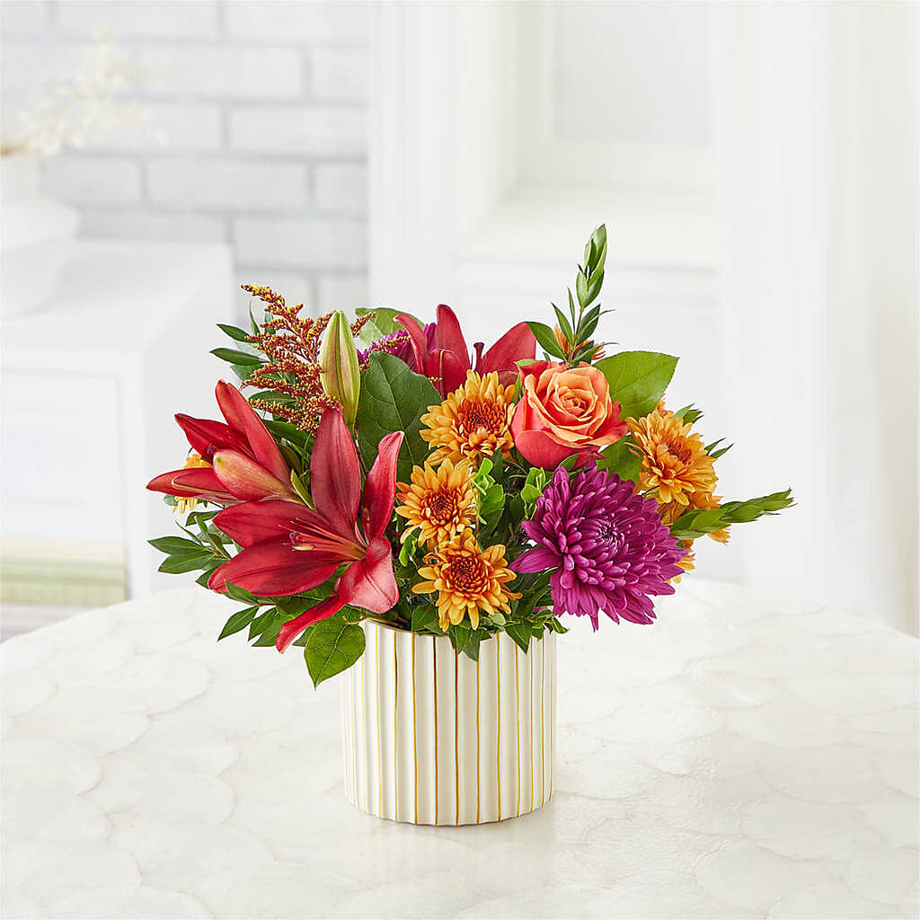 Burgundy Landscape Bouquet –  The Florist Ltd, Denton TX