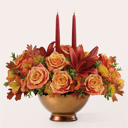 Harvest Table Centerpiece –  The Florist Ltd, Denton TX