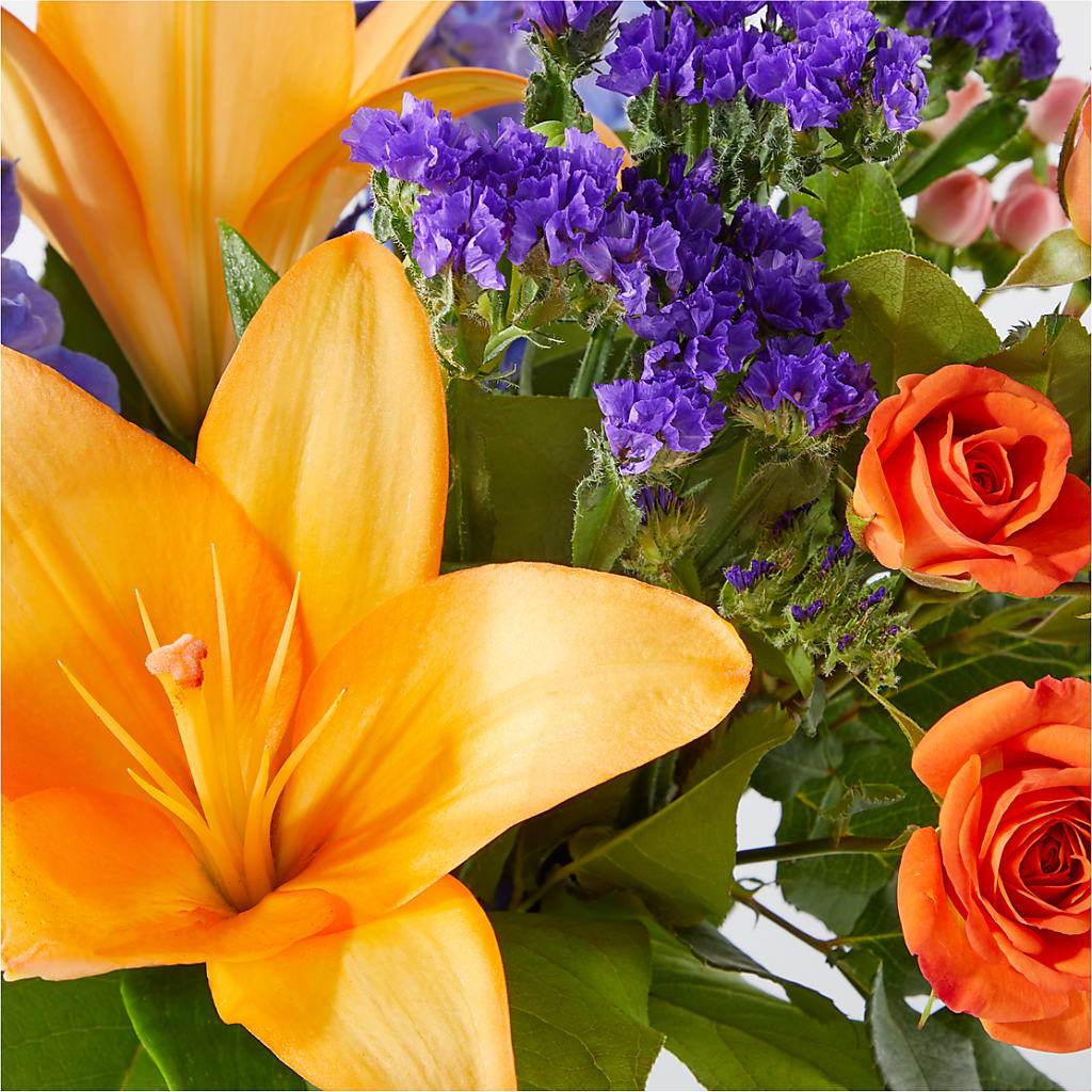 Radiant Citrus Bouquet –  The Florist Ltd, Denton TX