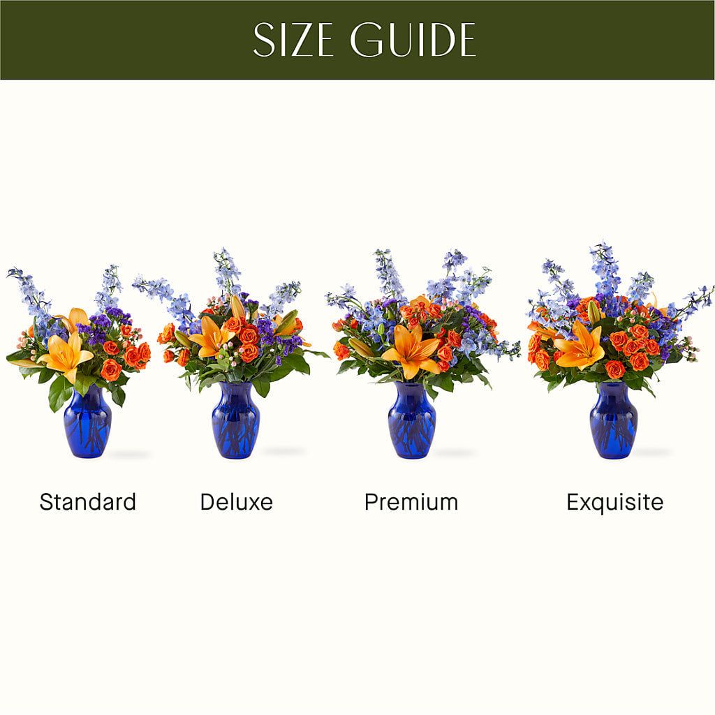 Radiant Citrus Bouquet –  The Florist Ltd, Denton TX