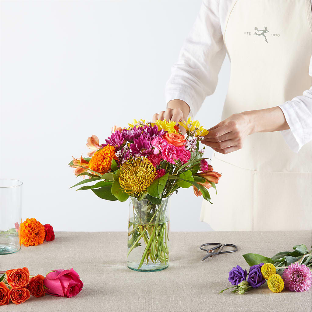 Feast of Color – A Florist Original –  The Florist Ltd, Denton TX
