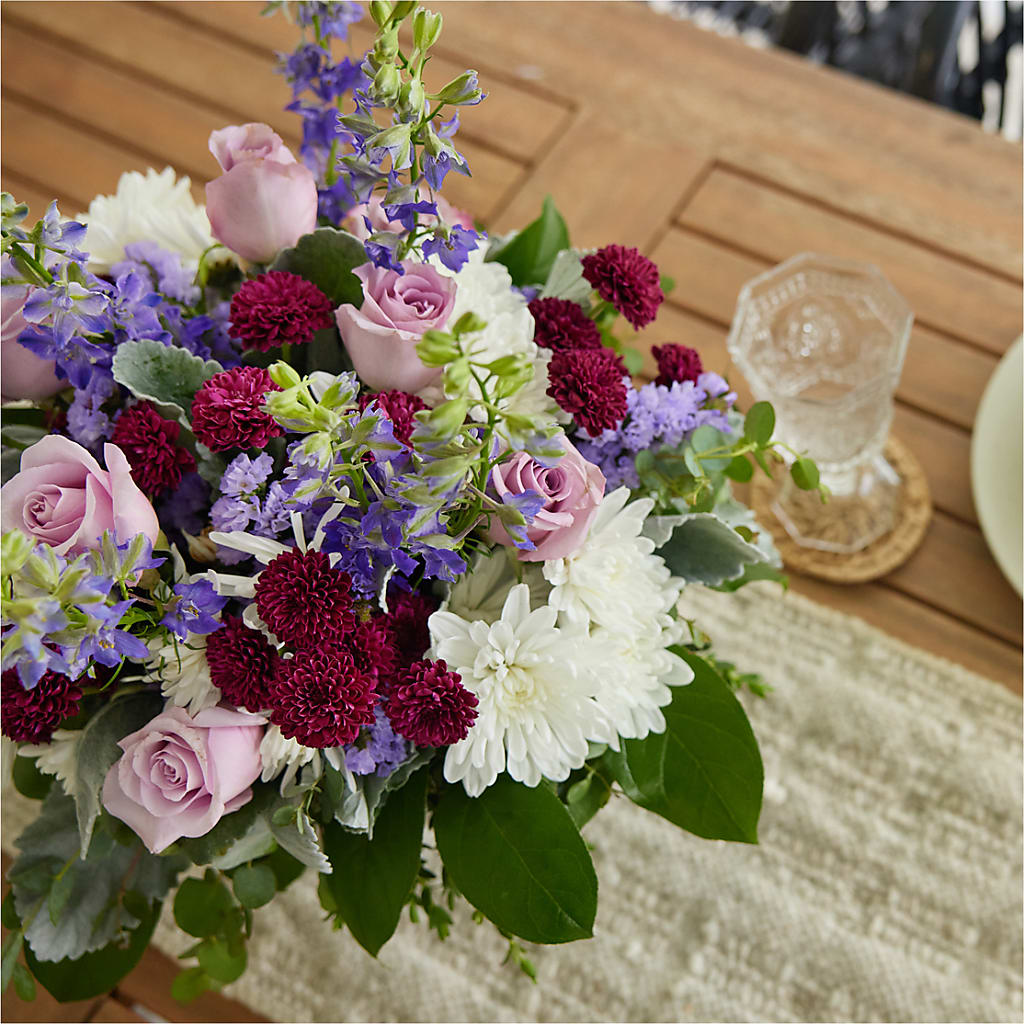 Violet Frost Bouquet –  The Florist Ltd, Denton TX