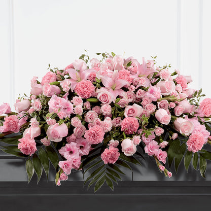 Garden of Comfort Casket Spray (Standard) –  The Florist Ltd, Denton TX