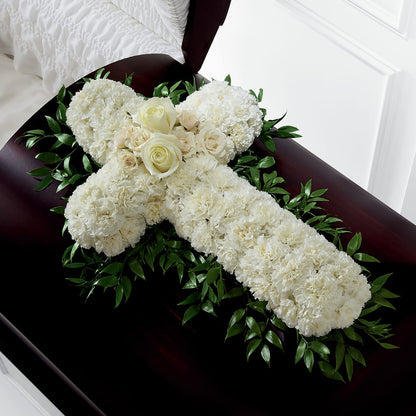 Peaceful Memories Casket Spray (Standard) –  The Florist Ltd, Denton TX