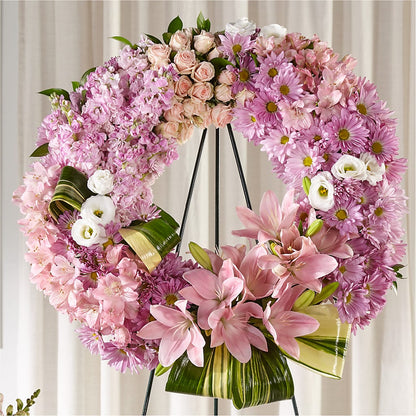 Gift of Warmth Wreath –  The Florist Ltd, Denton TX