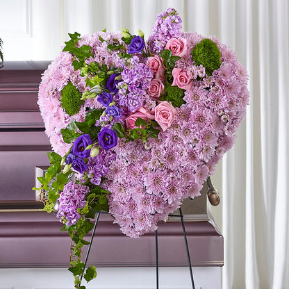 Treasured Love Standing Heart –  The Florist Ltd, Denton TX