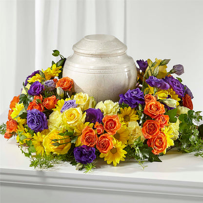 Blossoms of Remembrance Cremation Adornment –  The Florist Ltd, Denton TX