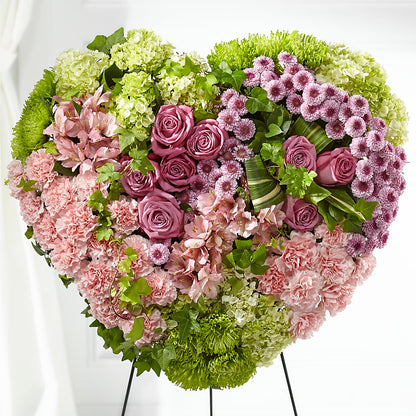 Heartwarming Standing Heart –  The Florist Ltd, Denton TX