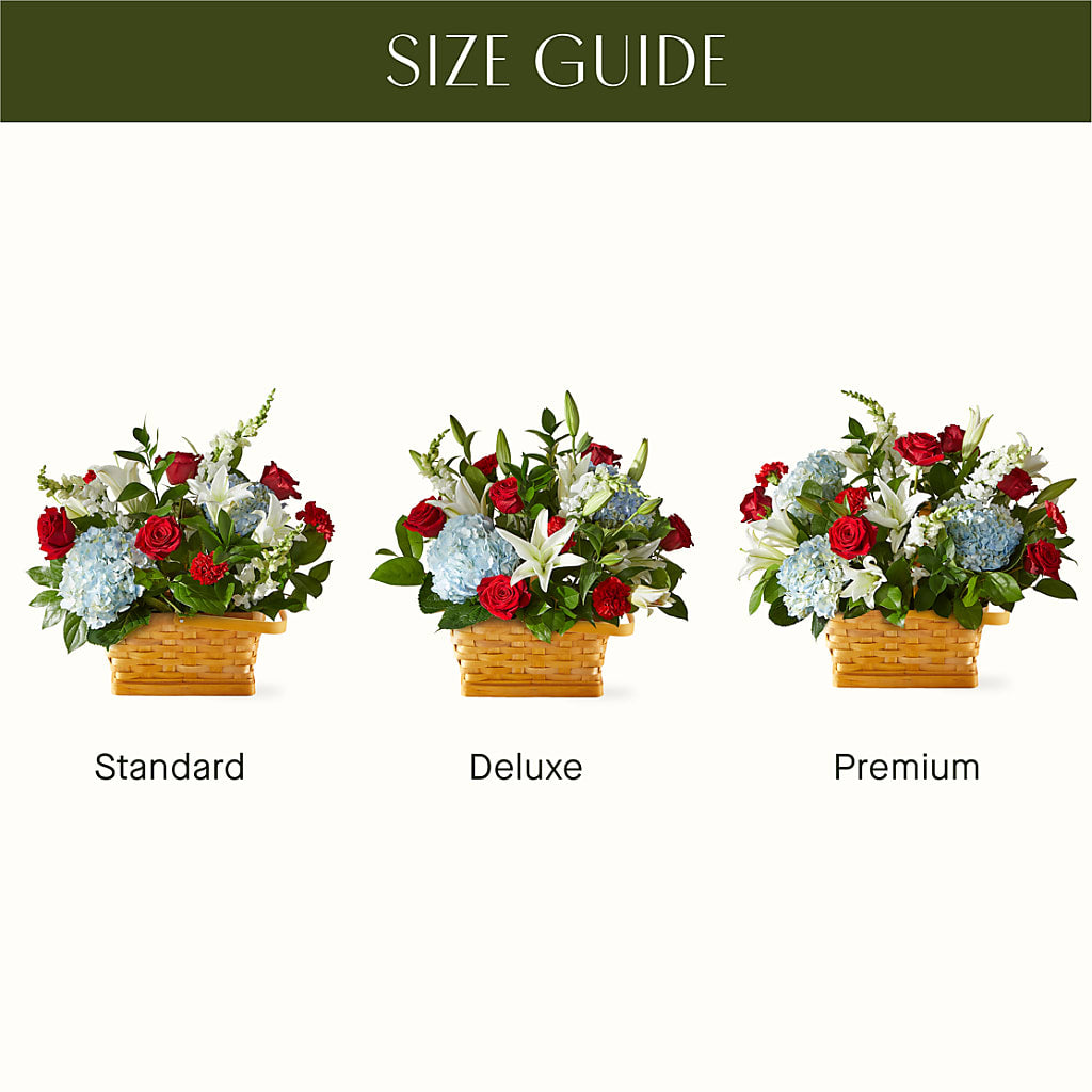 Greater Glory Basket –  The Florist Ltd, Denton TX