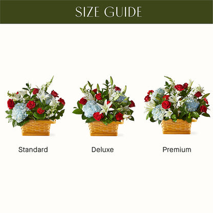 Greater Glory Basket –  The Florist Ltd, Denton TX