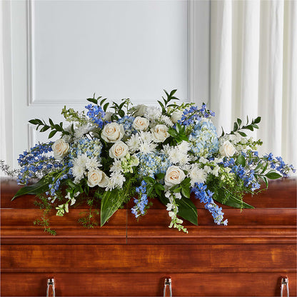 Timeless Essence Casket Spray –  The Florist Ltd, Denton TX