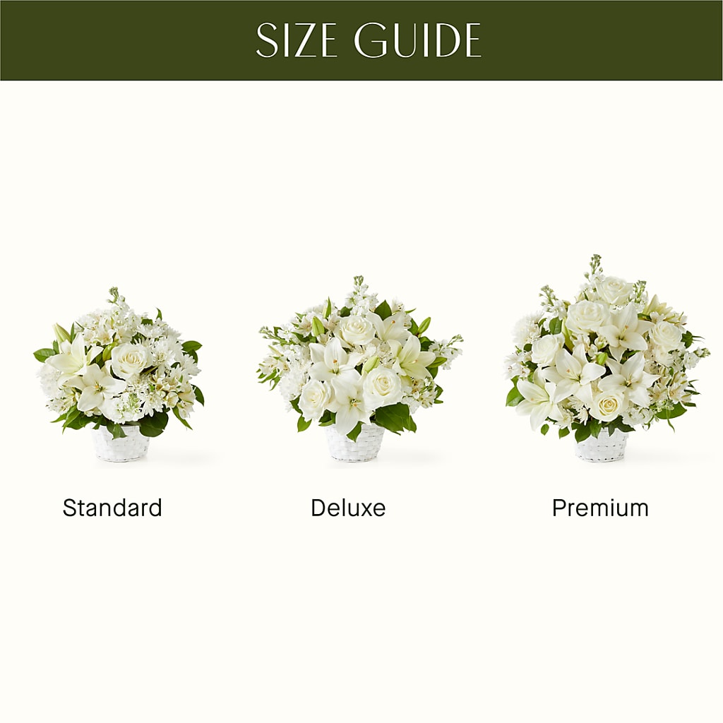 Peaceful Reflections Arrangement –  The Florist Ltd, Denton TX