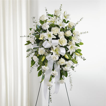 With Care Standing Spray –  The Florist Ltd, Denton TX