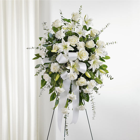 With Care Standing Spray –  The Florist Ltd, Denton TX