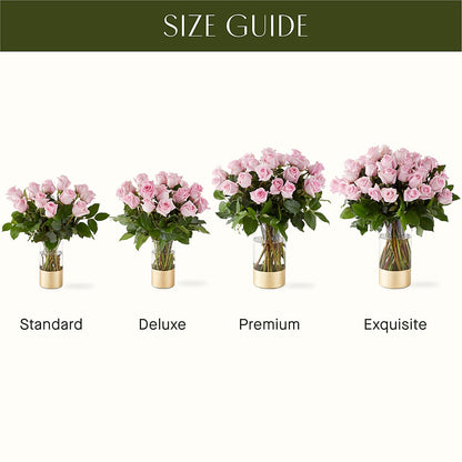 Picture Perfect Pink Rose Bouquet –  The Florist Ltd, Denton TX