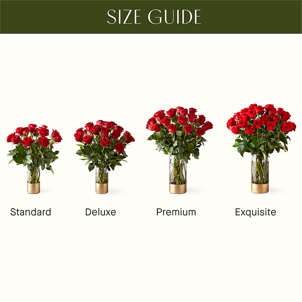 Classic Love Red Rose Bouquet –  The Florist Ltd, Denton TX