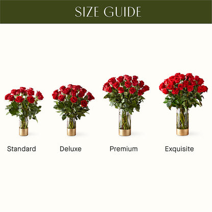 Classic Love Red Rose Bouquet –  The Florist Ltd, Denton TX