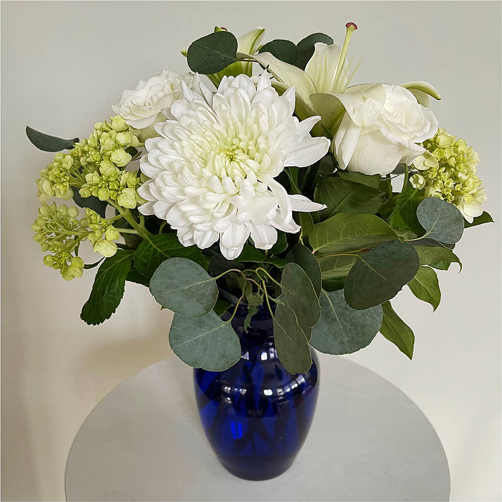Snowy Dreams Bouquet –  The Florist Ltd, Denton TX