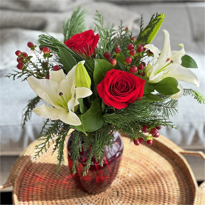 Evergreen Delight Bouquet –  The Florist Ltd, Denton TX