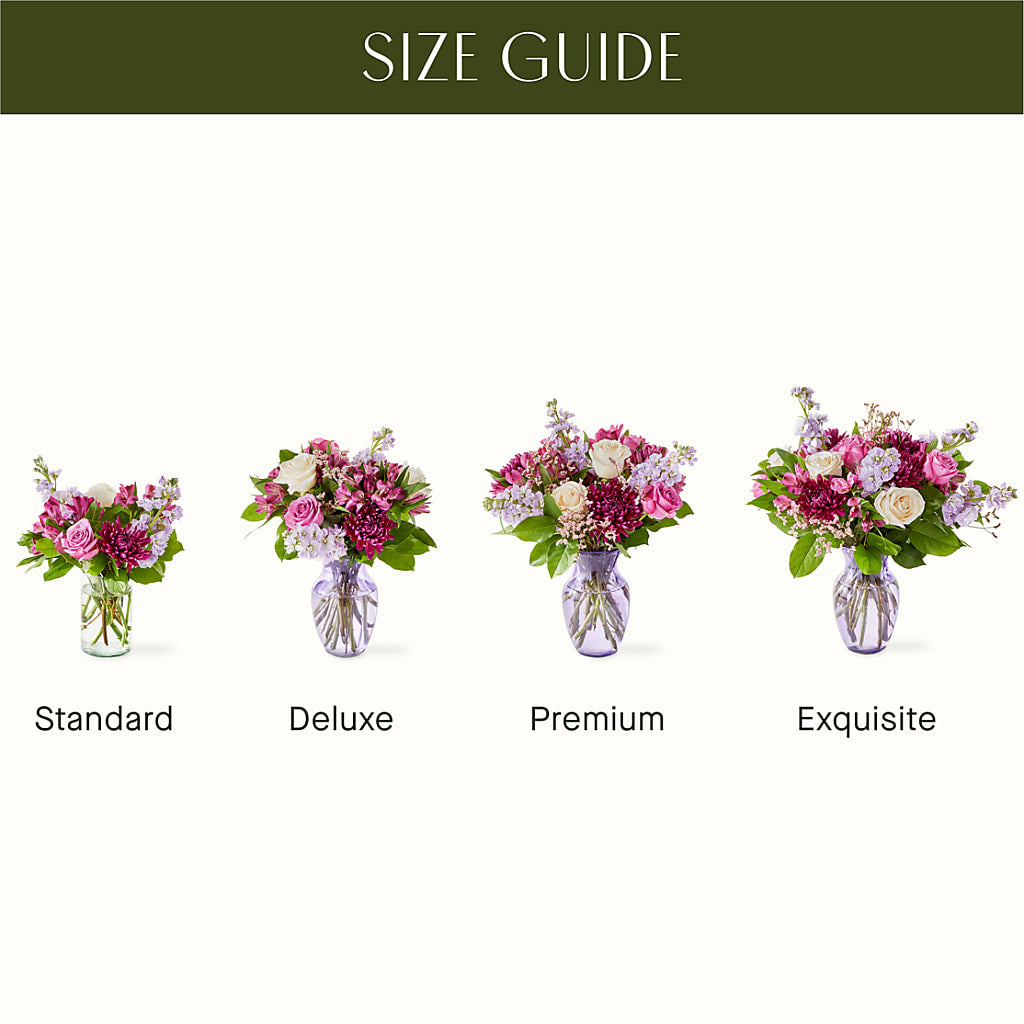Amethyst Dreams Bouquet –  The Florist Ltd, Denton TX