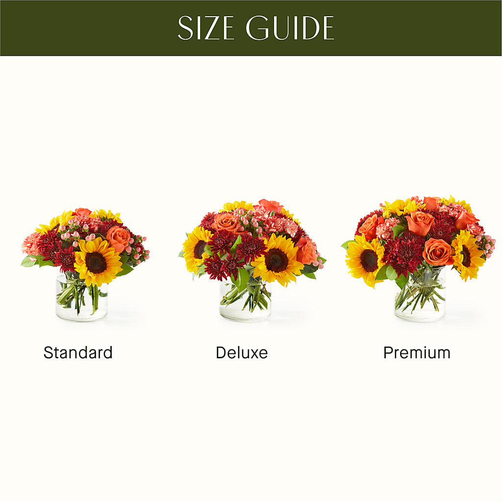 September Sunset Bouquet –  The Florist Ltd, Denton TX