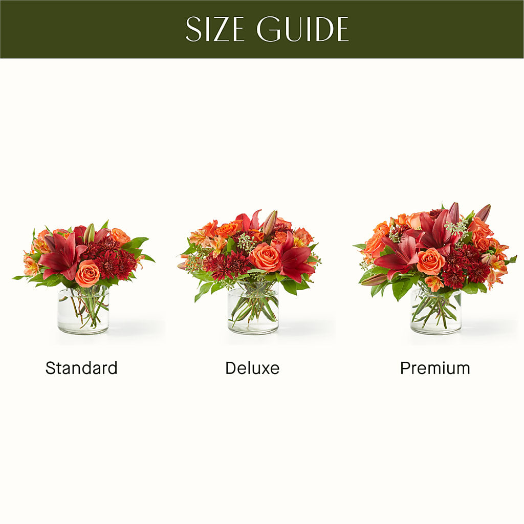 Crimson Leaves Bouquet –  The Florist Ltd, Denton TX