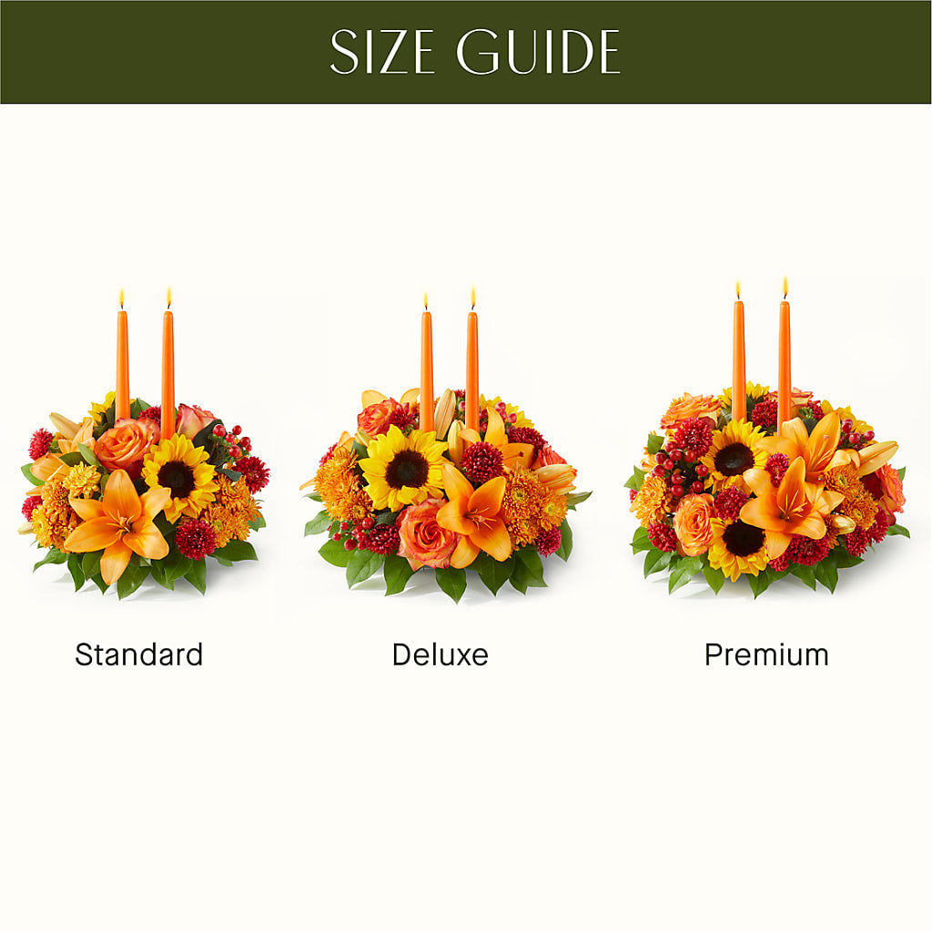 Grateful Centerpiece –  The Florist Ltd, Denton TX