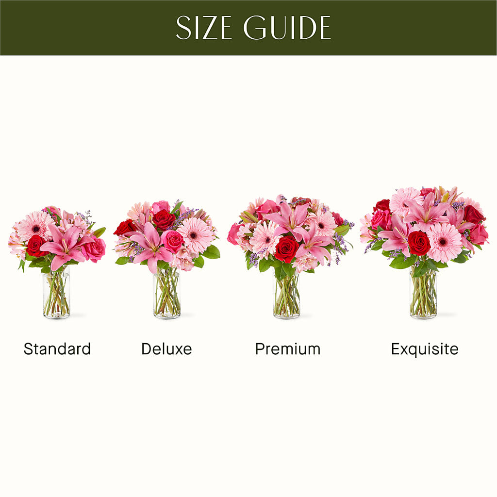 Lots of Love Bouquet –  The Florist Ltd, Denton TX