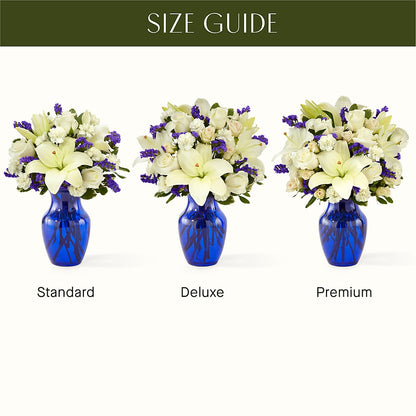 Sapphire Rush Bouquet –  The Florist Ltd, Denton TX