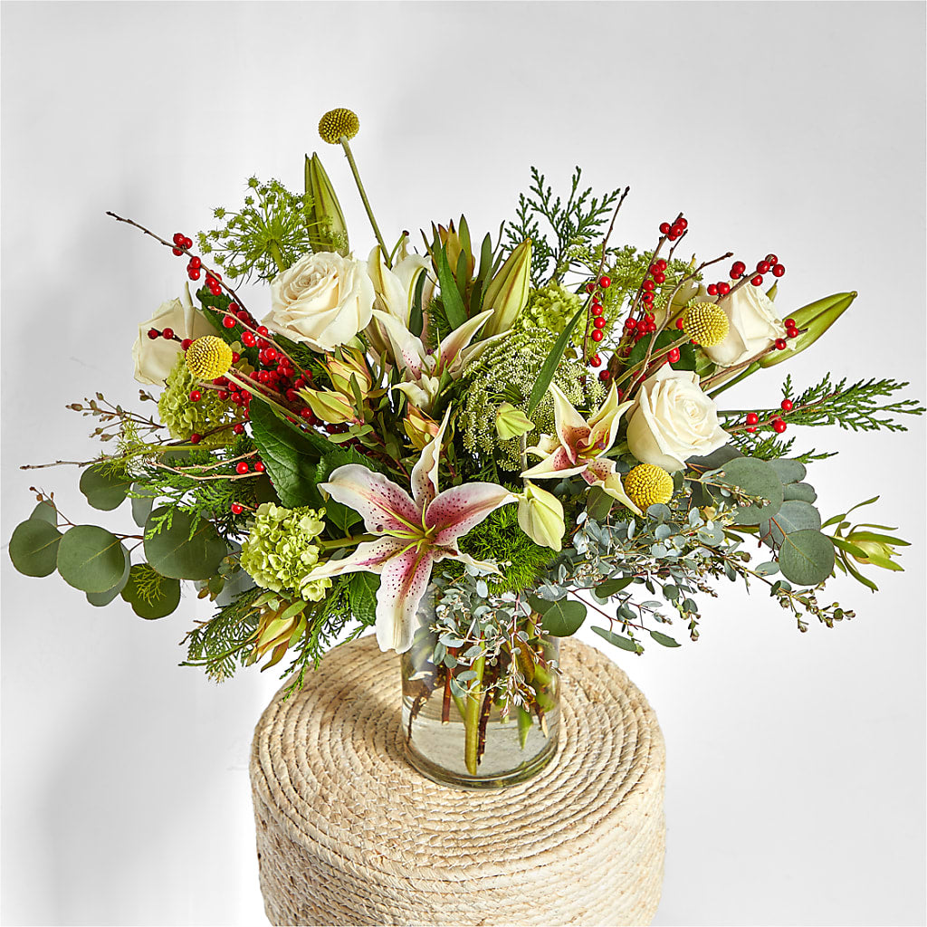 Berry & Bright Bouquet –  The Florist Ltd, Denton TX