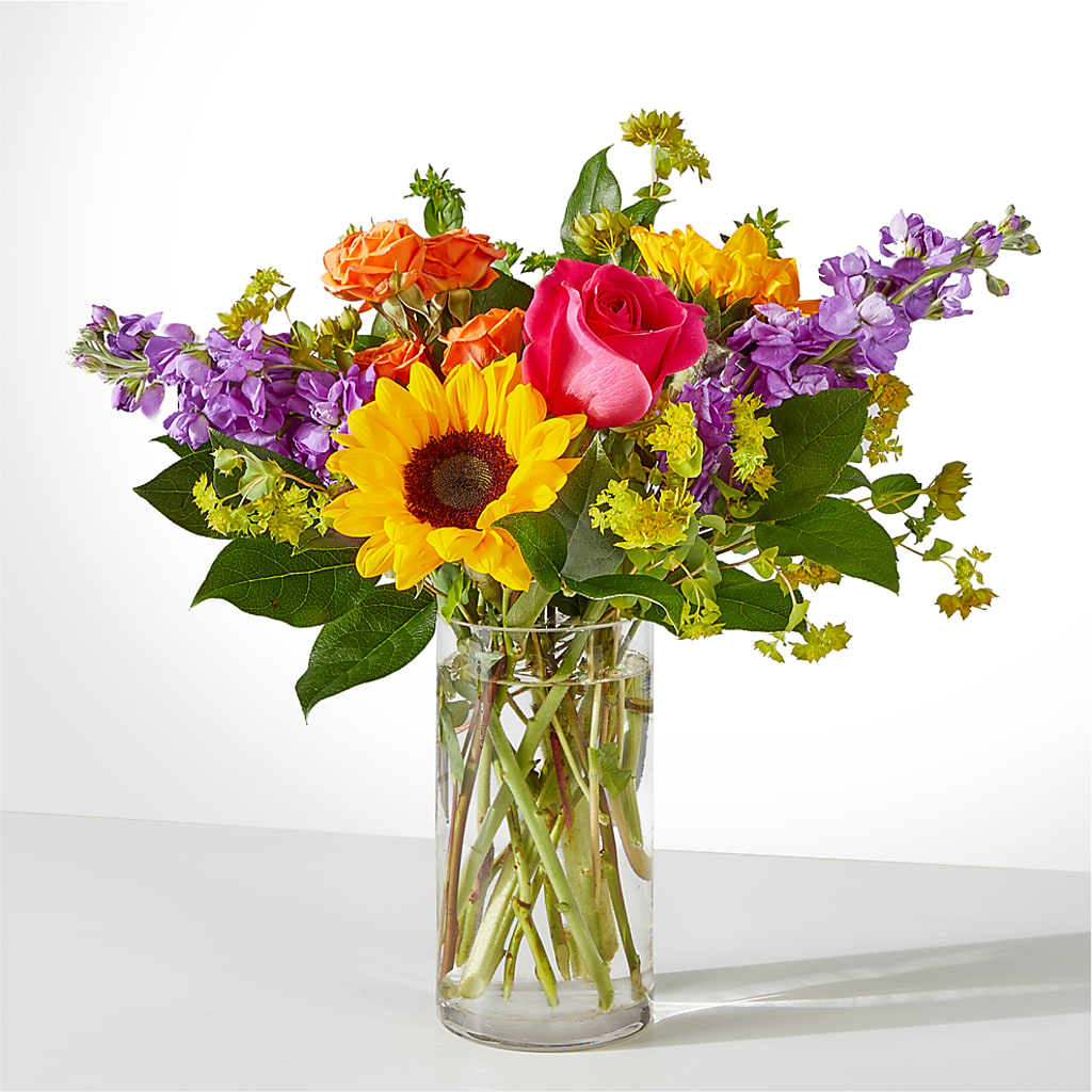 Vibrant Greetings Bouquet –  The Florist Ltd, Denton TX
