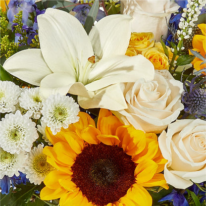 Wonderfully Sunny Bouquet –  The Florist Ltd, Denton TX