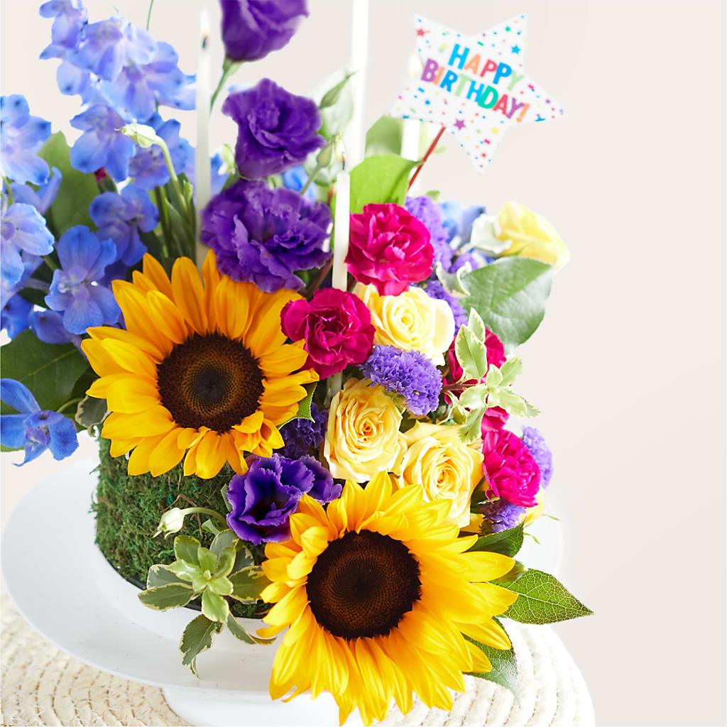 Star of the Day Floral Cake –  The Florist Ltd, Denton TX