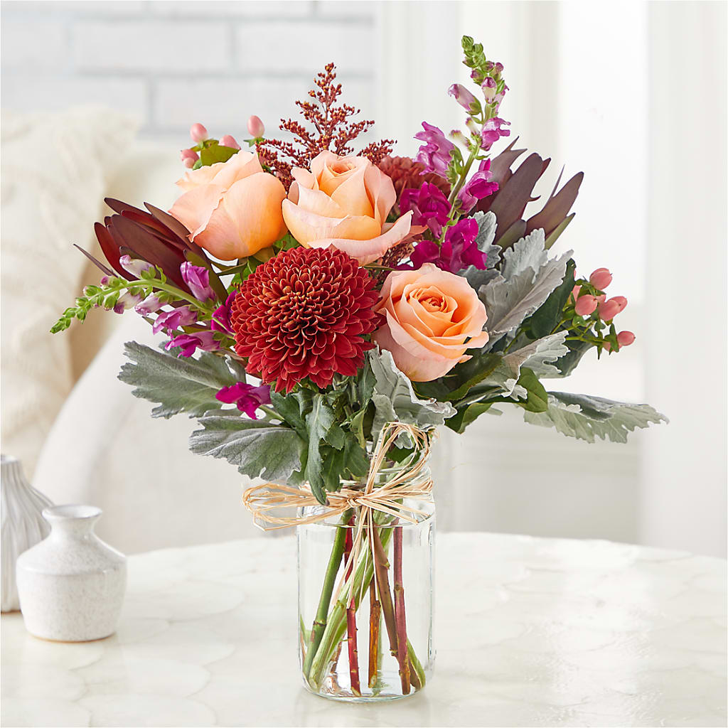 Moody Hues Bouquet –  The Florist Ltd, Denton TX