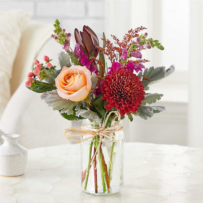 Moody Hues Bouquet –  The Florist Ltd, Denton TX