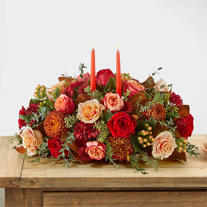 Gather Near Centerpiece –  The Florist Ltd, Denton TX