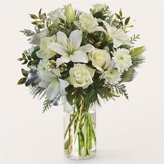 Wintry Mix Bouquet –  The Florist Ltd, Denton TX