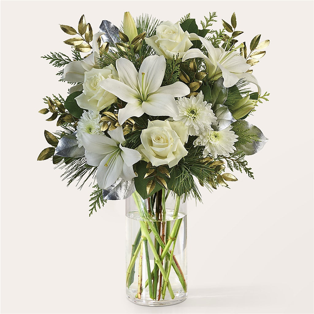 Wintry Mix Bouquet –  The Florist Ltd, Denton TX