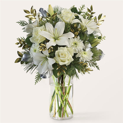 Wintry Mix Bouquet –  The Florist Ltd, Denton TX